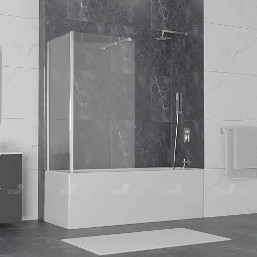 Душевой уголок RGW Screens SC-72 (SC-051+Z-052) 03117287-11 на ванну Душевой уголок RGW Screens SC-72 (SC-051+Z-052) 03117287-11 на ванну