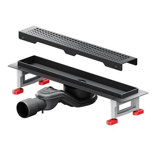 Душевой лоток AM.PM Master Flow W01SC-P11-040-01BM Cut Gradient 40см, черный матовый Душевой лоток AM.PM Master Flow W01SC-P11-040-01BM Cut Gradient 40см, черный матовый