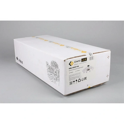 Люстра потолочная Omnilux Garda OML-65507-08 Люстра потолочная Omnilux Garda OML-65507-08