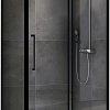 Душевой уголок ABBER Schwarzer Diamant AG30150BH-S80B 150x80 см универсальный, профиль черный, стекло прозрачное Душевой уголок ABBER Schwarzer Diamant AG30150BH-S80B 150x80 см универсальный, профиль черный, стекло прозрачное