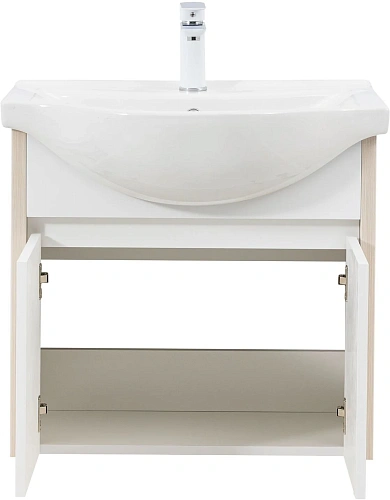 Тумба под раковину Aquanet Сидней 65 00345123 дуб атланта/белый Тумба под раковину Aquanet Сидней 65 00345123 дуб атланта/белый