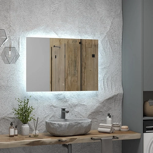 Зеркало Taliente Zled-T с LED-подсветкой, 100x70см, прямоугольное TA-Zled-T10070 Зеркало Taliente Zled-T с LED-подсветкой, 100x70см, прямоугольное TA-Zled-T10070