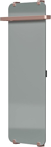 Полотенцесушитель электрический Allen Brau Infinity 120x44 00325652 с рейлингом 2.0 и креплением, медь брашированная Полотенцесушитель электрический Allen Brau Infinity 120x44 00325652 с рейлингом 2.0 и креплением, медь брашированная