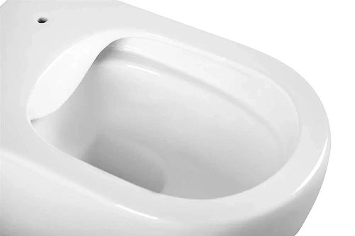 Унитаз подвесной Vincea Evo VT1-34 безободковый, белый, ультратонкое soft-close сиденье Унитаз подвесной Vincea Evo VT1-34 безободковый, белый, ультратонкое soft-close сиденье