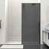 Душевая перегородка Vincea Walk-In VSW-1HS100GFB 1000x2000 черный матовый, стекло матовое тонированное Душевая перегородка Vincea Walk-In VSW-1HS100GFB 1000x2000 черный матовый, стекло матовое тонированное