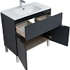 Комплект мебели Aquanet Алвита New 80 1 ящик, 2 дверцы, антрацит 00274215 Комплект мебели Aquanet Алвита New 80 1 ящик, 2 дверцы, антрацит 00274215