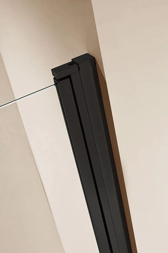 Душевая дверь CEZARES ECO-O-B-1-70-C-NERO 70см стекло прозрачное, профиль черный Душевая дверь CEZARES ECO-O-B-1-70-C-NERO 70см стекло прозрачное, профиль черный