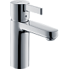 Картинка анонса товара «смеситель для раковины hansgrohe metris s, lowflow 3,5 л / мин, со сливным гарнитуром 31063000, хром»
