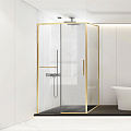 Душевой уголок Vincea Slim Soft VSR-1SS9015CLG 1500x900 брашированное золото стекло прозрачное Душевой уголок Vincea Slim Soft VSR-1SS9015CLG 1500x900 брашированное золото стекло прозрачное
