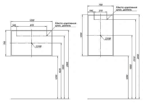 Зеркало Aquanet Оптима 120 белый матовый 00288968 Зеркало Aquanet Оптима 120 белый матовый 00288968