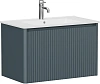 Тумба под раковину Allen Brau Gravity 80 1.370017.BGM синий матовый