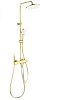 Душевая система Wonzon &amp; Woghand с термостатом, брашированное золото (WW-B3094-BG)