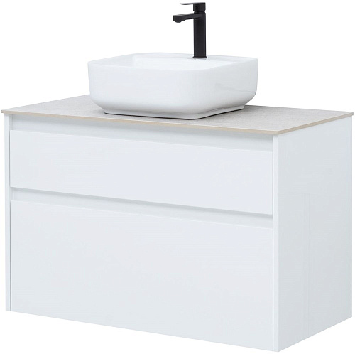 Тумба под раковину Aquanet Nova Lite 90 белый (2 ящика) 00242268 Тумба под раковину Aquanet Nova Lite 90 белый (2 ящика) 00242268