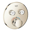 Картинка анонса товара «смеситель для ванны grohe grohtherm smartcontrol термостатический, для встраиваемого монтажа на 2 вы 29119be0»