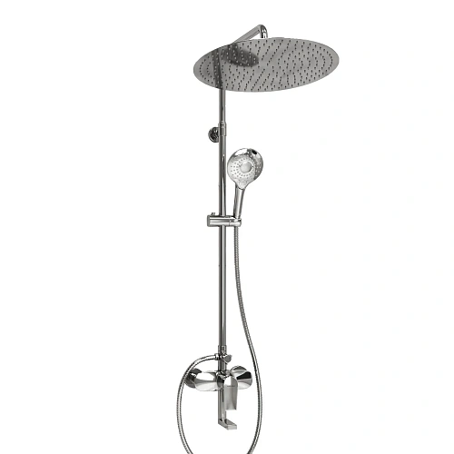 Душевая система WasserKRAFT A166.117.101.010.CH хром Душевая система WasserKRAFT A166.117.101.010.CH хром