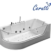 Акриловая ванна Ceruttispa C-403A R 1700x800x580 гидромассажная Акриловая ванна Ceruttispa C-403A R 1700x800x580 гидромассажная
