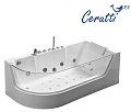 Акриловая ванна Ceruttispa C-403A R 1700x800x580 гидромассажная Акриловая ванна Ceruttispa C-403A R 1700x800x580 гидромассажная