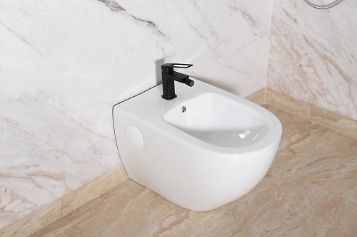 Смеситель для биде Gid Niagara L057-BM-B L057BMB черный матовый Смеситель для биде Gid Niagara L057-BM-B L057BMB черный матовый