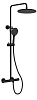 Душевая система Kaiser Serio с термостатом черный матовый 05577-2