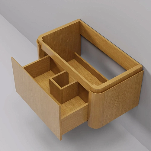 Тумба под раковину ArtDecco Coco 80 ACC08W14S000 подвесная, белый дуб Тумба под раковину ArtDecco Coco 80 ACC08W14S000 подвесная, белый дуб