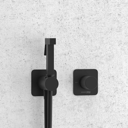 Гигиенический душ WasserKRAFT A5251.302.241.212 черный Гигиенический душ WasserKRAFT A5251.302.241.212 черный