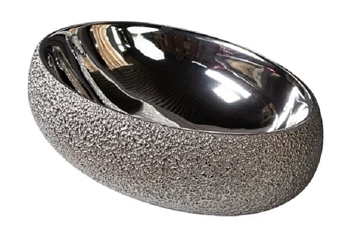 Раковина Boheme ОВАЛ серебро 861 Раковина Boheme ОВАЛ серебро 861