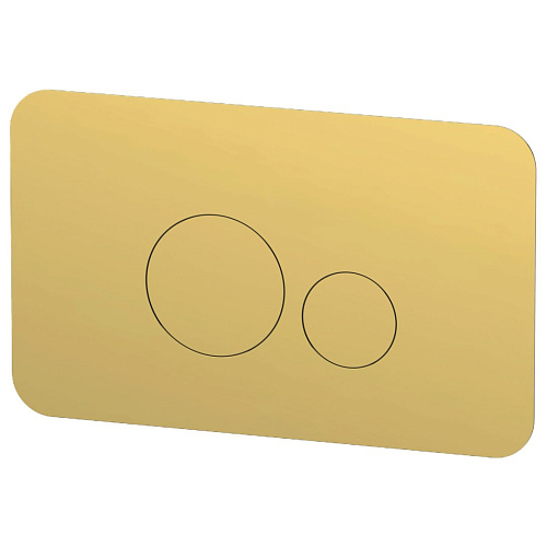 Клавиша смыва Remer RB810DO, золото глянцевое Клавиша смыва Remer RB810DO, золото глянцевое