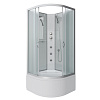 Картинка анонса товара «душевая кабина niagara classic ng-2308-14bkg (900х900х2000) высокий поддон (40см) стекло матовое 23081424bkg»