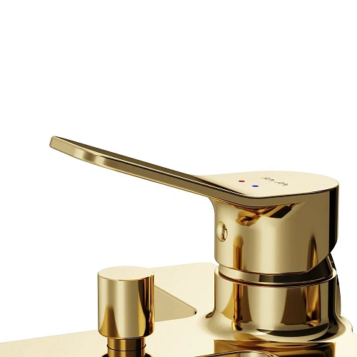 Смеситель для ванны AM.PM X-Joy F85A10099 золото Смеситель для ванны AM.PM X-Joy F85A10099 золото