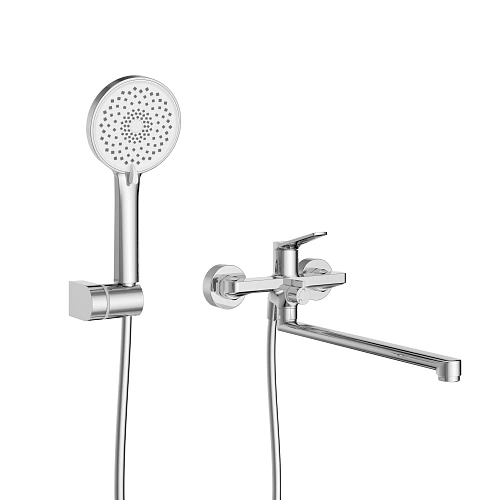 Смеситель для ванны BelBagno UNIQUE-VASM-L-CRM Смеситель для ванны BelBagno UNIQUE-VASM-L-CRM