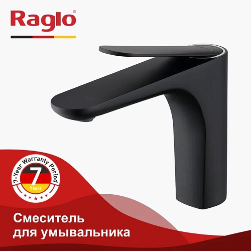 Смеситель для раковины Raglo R21.10.06, черный Смеситель для раковины Raglo R21.10.06, черный