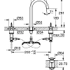 Смеситель для раковины GROHE Atrio Icon 3D на 3 отверстия, нержавеющая сталь (20609SD0) Смеситель для раковины GROHE Atrio Icon 3D на 3 отверстия, нержавеющая сталь (20609SD0)