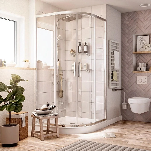 Душевой уголок STWORKI Хельсинки 120x120 см профиль хром глянец 451366 Душевой уголок STWORKI Хельсинки 120x120 см профиль хром глянец 451366