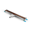 Картинка анонса товара «душевой трап new trendy copper brushed 70 см ol-0097 брашированная медь»