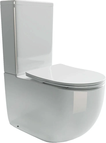 Чаша напольного унитаза Ceramica Nova Metropol CN4001-B с крышкой-сиденьем Чаша напольного унитаза Ceramica Nova Metropol CN4001-B с крышкой-сиденьем