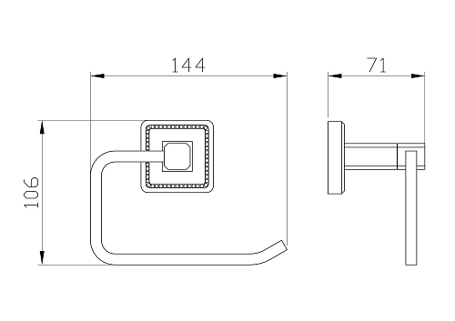 Держатель туалетной бумаги Wonzon & Woghand бронза (WW-7216) Держатель туалетной бумаги Wonzon & Woghand бронза (WW-7216)