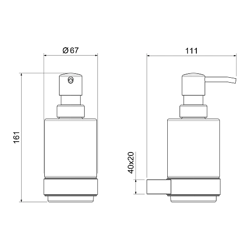 Дозатор жидкого мыла Timo Luiro 18539/17 золото матовое Дозатор жидкого мыла Timo Luiro 18539/17 золото матовое