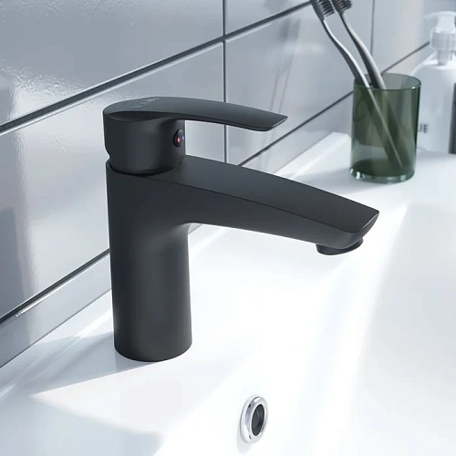 Смеситель для раковины IDDIS Ray RAYBL00i01 черный Смеситель для раковины IDDIS Ray RAYBL00i01 черный