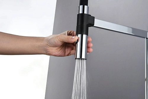 Смеситель для кухни AQUAme Cucina AQM9904CR с гибким изливом, хром Смеситель для кухни AQUAme Cucina AQM9904CR с гибким изливом, хром