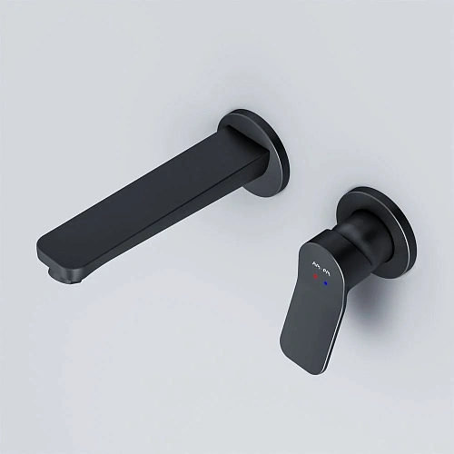 Смеситель для раковины AM.PM X-Joy F85A72622 встраиваемый, черный Смеситель для раковины AM.PM X-Joy F85A72622 встраиваемый, черный