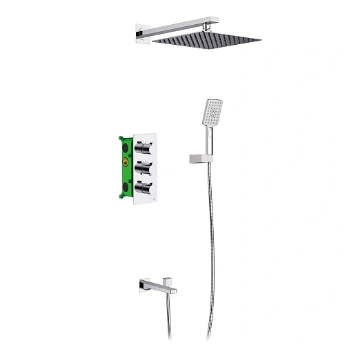 Душевая система Timo Petruma SX-5149/00SM встраиваемая с термостатом хром Душевая система Timo Petruma SX-5149/00SM встраиваемая с термостатом хром