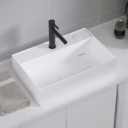 Раковина CeramaLux 6252R белый