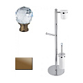 Стойка аксессуаров CEZARES OLIMP-WCS бронза-Swarovski OLIMP-WCS-02-Sw Стойка аксессуаров CEZARES OLIMP-WCS бронза-Swarovski OLIMP-WCS-02-Sw