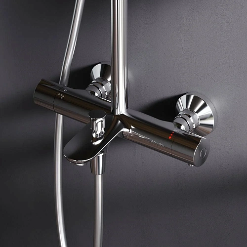 Душевая система AM.PM Like F0780564 с термостатом, верхний душ d 250 мм Душевая система AM.PM Like F0780564 с термостатом, верхний душ d 250 мм