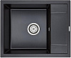 Картинка анонса товара «кухонная мойка paulmark optimum pm216050-blm черный металлик 600х500 мм»
