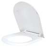 Крышка-сиденье IDDIS 001 (001DPSEi31) дюропласт Soft Close Easy Fix