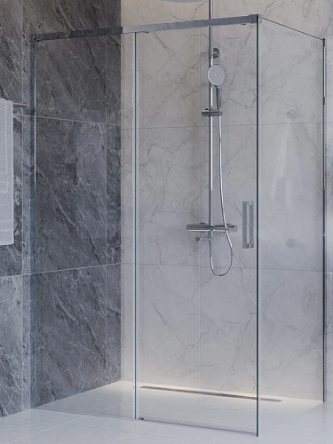 Душевой уголок CEZARES PLANE-AH-1-130/100-C-CR 130x100 см Душевой уголок CEZARES PLANE-AH-1-130/100-C-CR 130x100 см