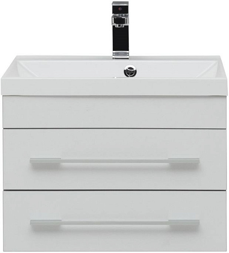 Тумба под раковину Aquanet Верона 58 New белый матовый 00272423 Тумба под раковину Aquanet Верона 58 New белый матовый 00272423