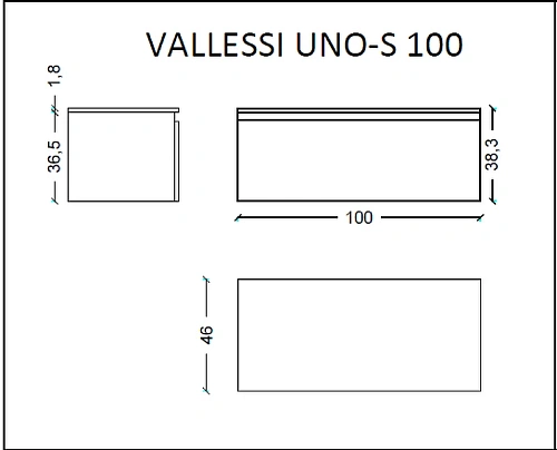 Тумба под раковину Armadi Art FLAT 100см DARK OAK VALLESSI UNO-S 897-100-D Тумба под раковину Armadi Art FLAT 100см DARK OAK VALLESSI UNO-S 897-100-D