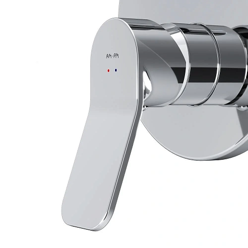 Переключатель потоков AM.PM X-Joy F85A55000 встраиваемый на 3 потребителя, хром Переключатель потоков AM.PM X-Joy F85A55000 встраиваемый на 3 потребителя, хром